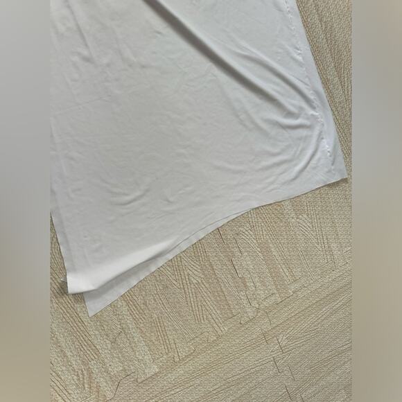 Agua Bendita Maxi Dress Sexy Stretchy Bridal Honeymoon Engagement Asymmetrical L - Picture 9 of 16